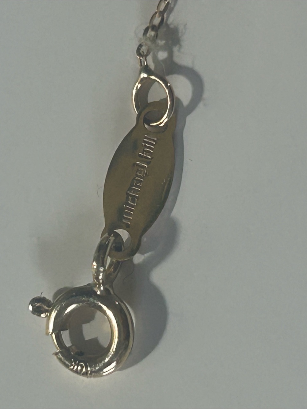 Delicate Gold Cable 10k Necklace from Michael Hill (read the description) - Picture 4 of 8